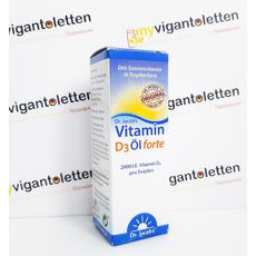 Dr. Jacobs Vitamin D3 Öl 2000 IE масляный витамин Д, с дозировкой 2000 ед., 20 мл