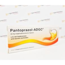 Pantoprazol-ADGC 20 mg (препарат пантопразола), 7 шт