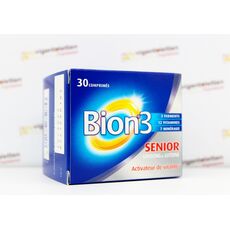 Bion 3 Senior Бион 3: комплекс с минералами, витаминами, бифидобактериями и лютеином, 50 шт