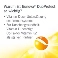 EUNOVA DuoProtect D3+K2 (Эунова Дуопротект: препарат Д3 и К2), 90 шт