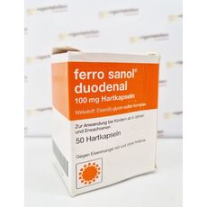 Ferro sanol duodenal Препарат железа 100 мг (ферро санол), 50 шт. УЦЕНКА